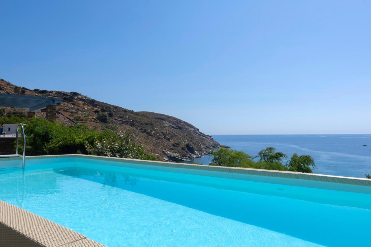 Luxury Villa By The Beach Steniaí Exterior foto